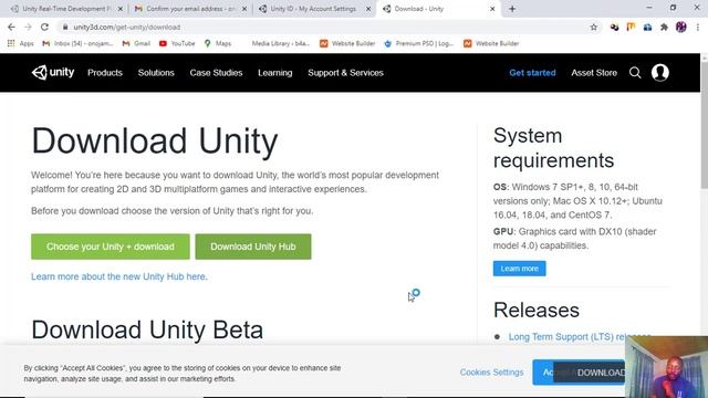 Mobile Game Development with Unity - How to install Unity using Unity Hub смотреть онлайн