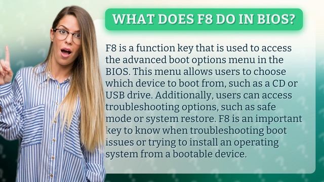 What does F8 do in BIOS? смотреть онлайн