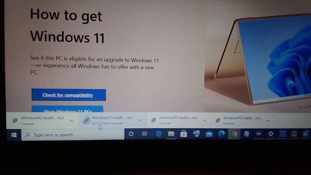 windows PC health checker download error on windows 10 смотреть онлайн