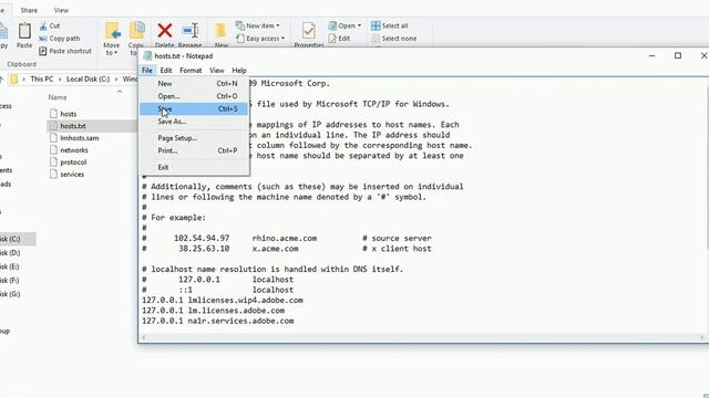 How To Edit Your Host File In Windows 10 смотреть онлайн