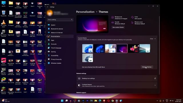 Windows 11 Theme Change | Install Theme Windows 11 [Free] смотреть онлайн