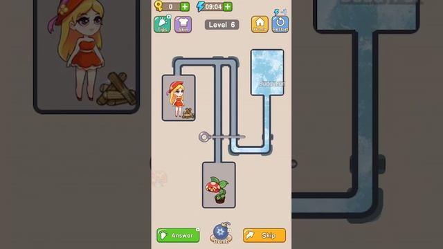 Pin scape save the girl game | save girl pin pull android all level gameplay 1-8 смотреть онлайн