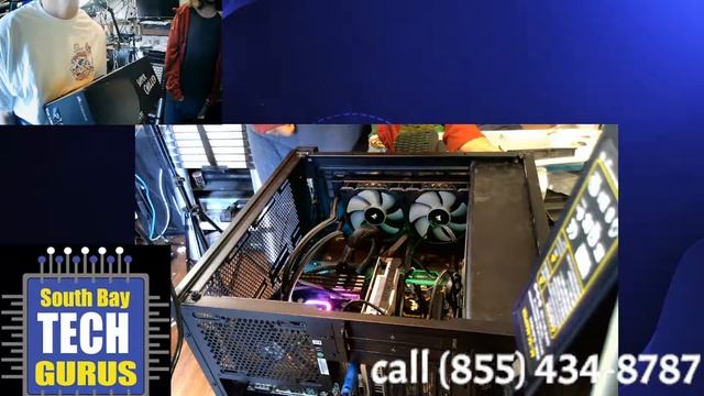 Live repair, upgrading stock Intel cooling to Corsair iCUE H100i PRO XT! Part 3 SSD upgrade coming. смотреть онлайн