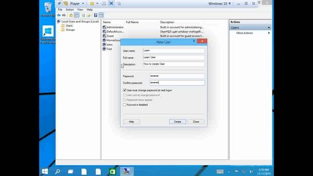 How to Add & Remove User On Windows XP-Vista-7-8-10? смотреть онлайн