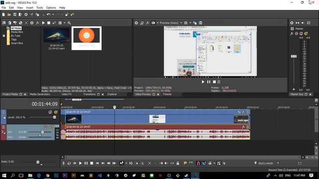 สอนใช้งานโปรแกรมตัดต่อวิดีโอ VEGAS PRO 15 เบื้องต้น ง่ายมาก! смотреть онлайн