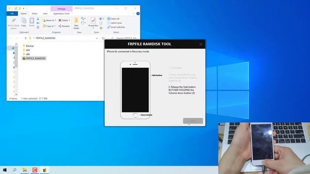 Bypass Passcode iOS 15.x By FRPFILE RAMDISK TOOL V2.1 Boot PWND Windows смотреть онлайн