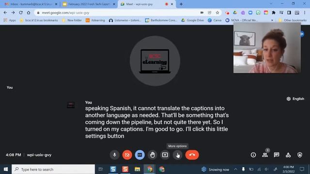 Language options in Google Meet Live Captions смотреть онлайн