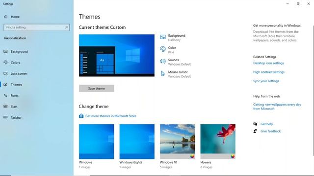 After New Installation of Windows, How to set desktop icons.. смотреть онлайн