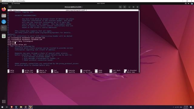 TUTORIAL Como crear servidor proxy con Squid en VM de Ubuntu | Prueba de enlace con cable de red смотреть онлайн