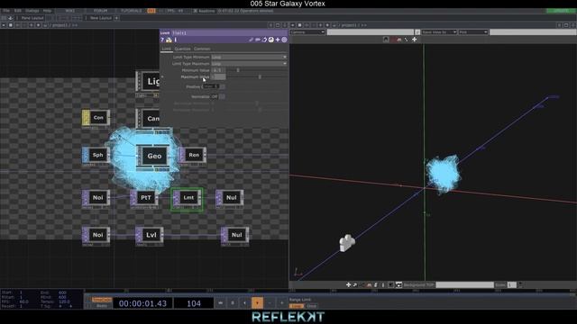 Star Galaxy Vortex - TouchDesigner Tutorial 005 смотреть онлайн