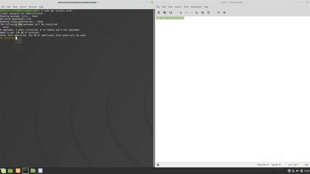 How to unrar a rar file in Linux Mint 19.1 смотреть онлайн