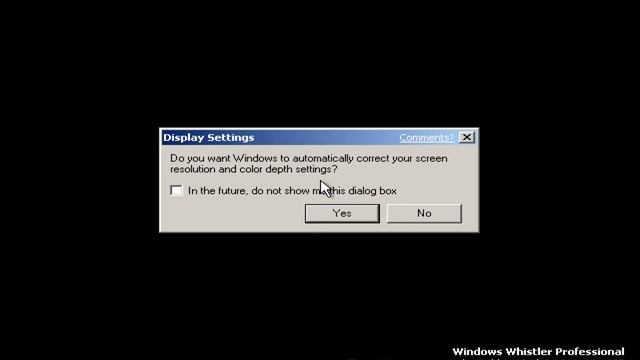 Обновление с Windows Whistler сборка 2419 до Windows Whistler сборка 2428 смотреть онлайн