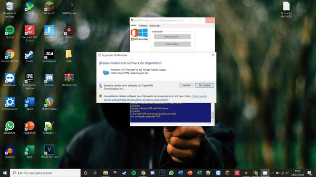 ¡COMO ACTIVAR WINDOWS 10 GRATIS! CON KMSAUTO 2020 ENLACE EN LA DESCRIPCION LIBRE DE VIRUS смотреть онлайн