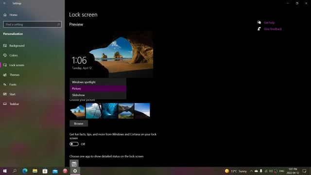 Windows 10 How to change lock screen settings and personalization смотреть онлайн