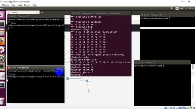 Creating Smart Service access based on Mininet and HTTP смотреть онлайн