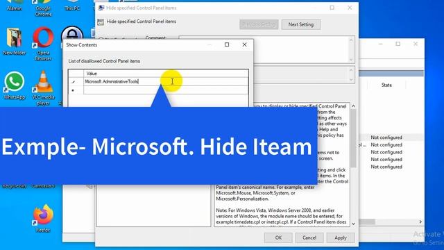 How to Hide Items From Control Panel। EraIT смотреть онлайн