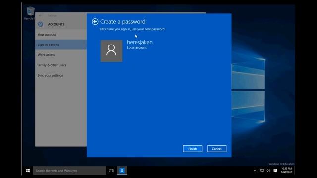 How to change Windows 10 password смотреть онлайн