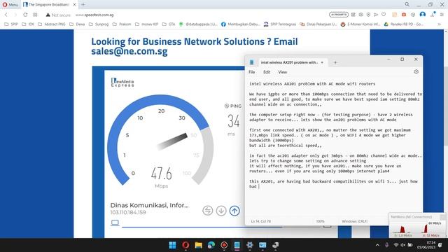Intel Wireless AX201 - AC Internet Speed Problems FIX Only By Replacing It With Second Adapter смотреть онлайн