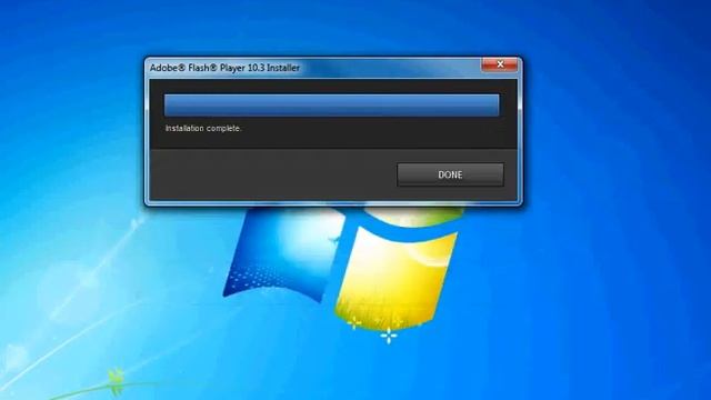 flashplayer 10 installation on Windows смотреть онлайн