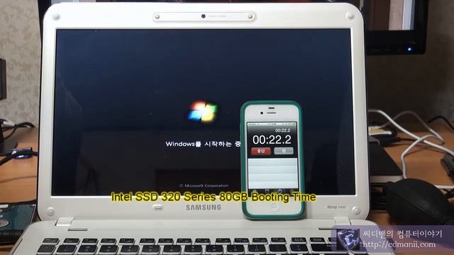 Samsung X430 Intel SSD 320 Series 80GB Booting Time смотреть онлайн