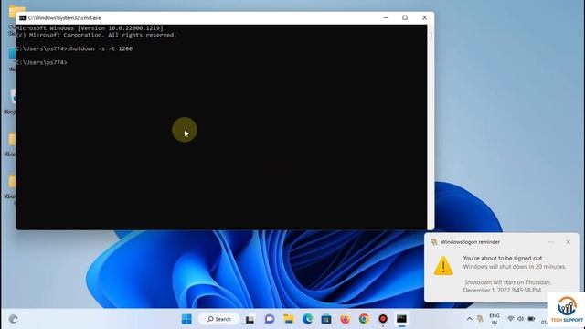 Automatic shutdown windows 11 || Schedule shutdown windows 11 смотреть онлайн