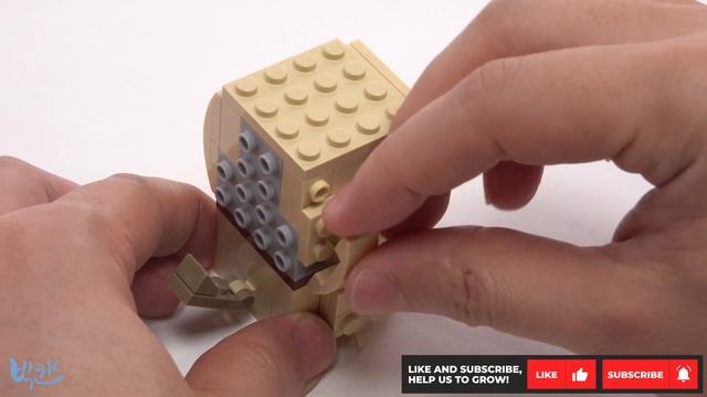 LEGO BrickHeadz 40349 Valentine's Puppy - Lego Speed Build 4K