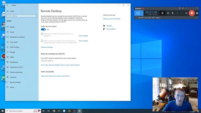 How to Set Up And Use RDP RDC Remote Desktop Control Or Remote Desktop Program In Windows смотреть онлайн