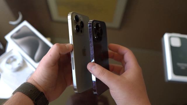 Unboxing iPhone 15 Pro Max in Natural Titanium! смотреть онлайн
