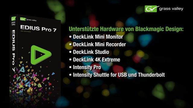 Grass Valley EDIUS Pro 7 - Drittanbieter Unterstützung (Neuheiten Film 3/4) смотреть онлайн