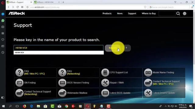 Driver ASRock - Modelo H81M-VG4 Para Windows 10/7/8/8.1 смотреть онлайн