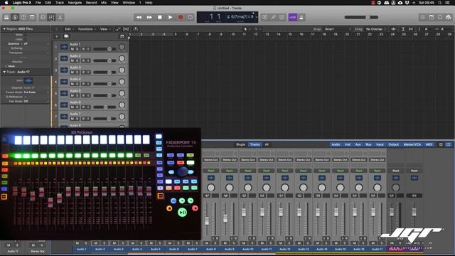 Personus Faderport 16 with Apple Logic X Tutorial Italiano смотреть онлайн