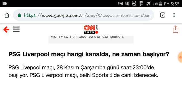 PSG - Liverpool (Maç Hangi Kanalda?) смотреть онлайн