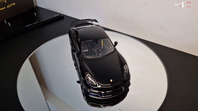 Porsche Cayman GT4 - 1:18 resin model || #unboxing after 3 years #4k #limitededition смотреть онлайн