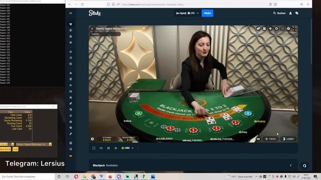 Blackjack online card counting | How to beat online Blackjack | Software смотреть онлайн
