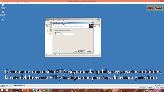 Servidor FTP en Windows Server 2003 смотреть онлайн