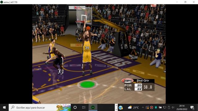 ESPN NBA 2Night 2002 - Xbox Microsoft - Xemu v0.7.70 Emulator - Test Windows 10 смотреть онлайн
