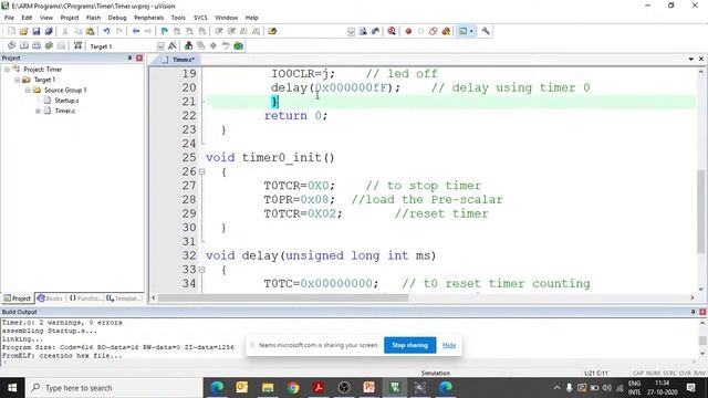 Embedded C Programming for ARM (Timer Programming) смотреть онлайн