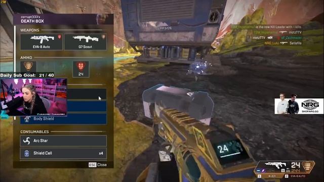 TWO INSANE KRABER GAMES! | Apex Legends Ranked Highlights смотреть онлайн