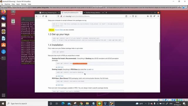 EP3 ROS Installation การติดตั้ง ROS смотреть онлайн