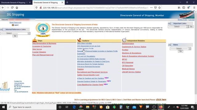 How To Update or add passport details in Seafarers Profile DG Shipping website смотреть онлайн