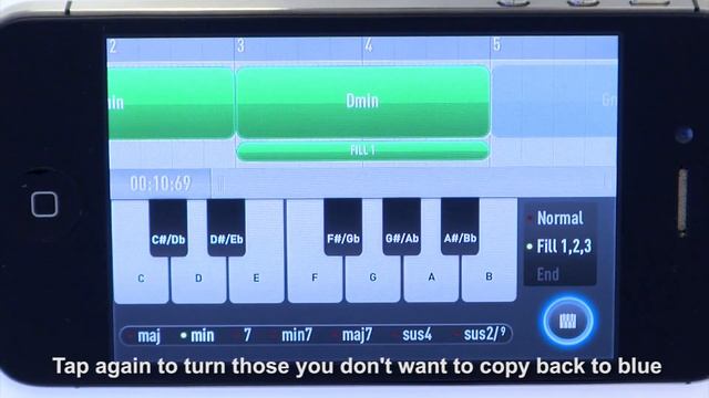 3: How to copy and paste sections of your music in SessionBand смотреть онлайн