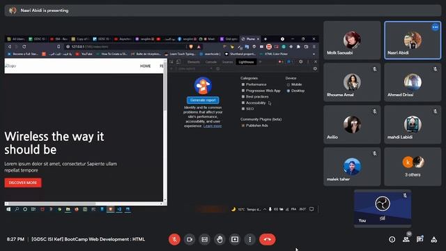 [GDSC ISI Kef] BootCamp Web Development : HTML смотреть онлайн