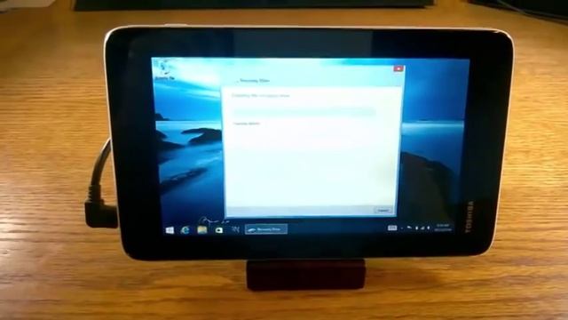 Toshiba Encore Mini create Windows 8 Recovery Drive смотреть онлайн
