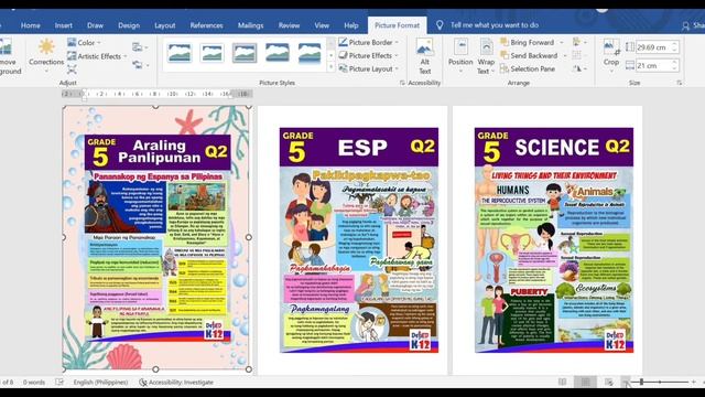 GRADE 5 BULLETIN BOARD of SUBJECT AREAS (Quarter 2) смотреть онлайн