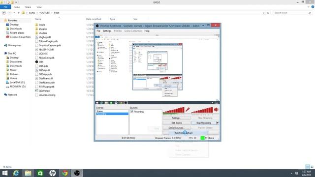 How To Record Your Desktop for FREE! ( Windows 8, No Fraps, Legally AND HD) With OBS 64 bit смотреть онлайн