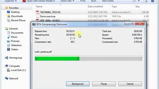 Using 7-zip to create encrypted self-extracting archives смотреть онлайн