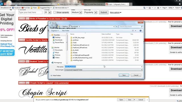 Installing Fonts On Windows 7 смотреть онлайн
