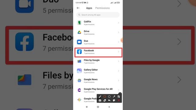 Facebook App Home screen shortcut setting on Android Xiaomi смотреть онлайн