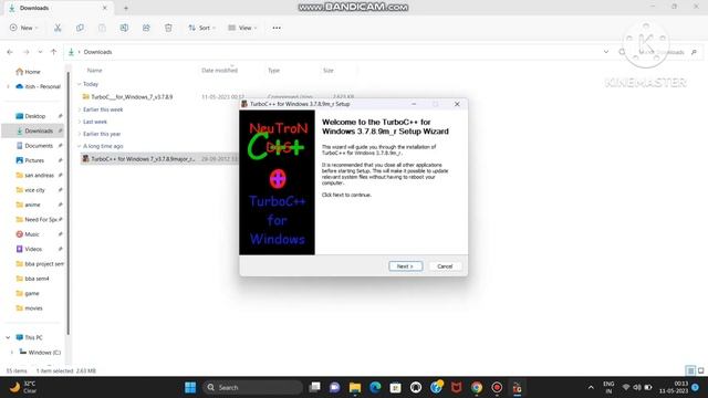 How to download and install TurboC in windows | C language sample program смотреть онлайн
