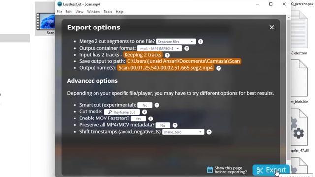 How to cut a video into two parts easily without re-encoding in Windows смотреть онлайн